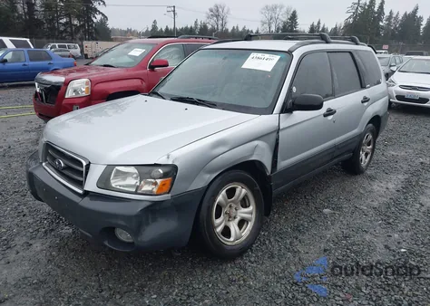 2003 Subaru Forester X from USA, damaged, VIN JF1SG63673H741894